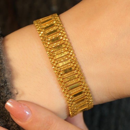 KLEOPATRA MODEL BİLEKLİK 22 AYAR A060710 KLEOPATRA MODEL BİLEKLİK 22 AYAR A060710