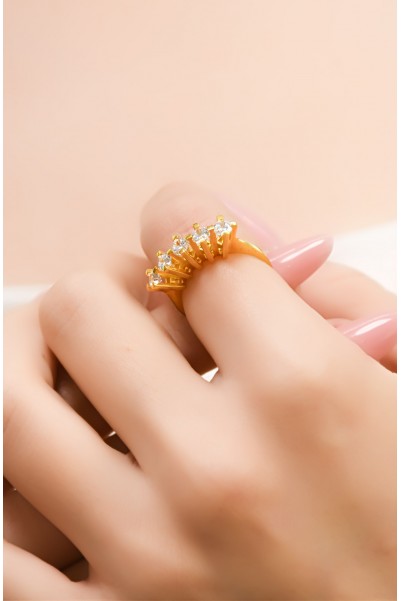 BEŞTAŞ YÜZÜK 22 AYAR A061315 BEŞTAŞ YÜZÜK 22 AYAR A061315