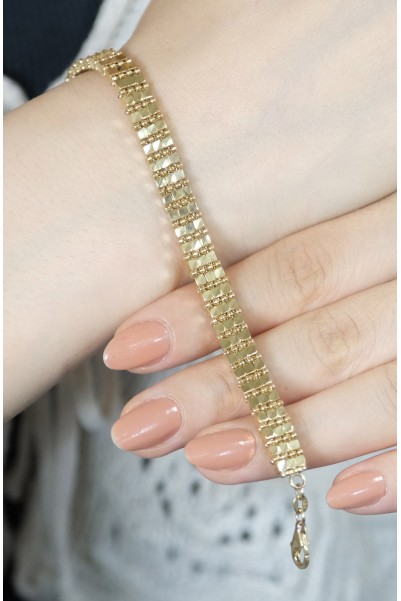 TASARIM BİLEKLİK 14 AYAR A061374