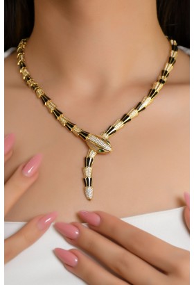 YILAN TASARIM KOLYE 14 AYAR A061500 YILAN TASARIM KOLYE 14 AYAR A061500