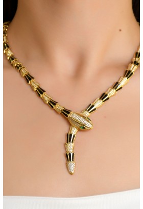 YILAN TASARIM KOLYE 14 AYAR A061500 YILAN TASARIM KOLYE 14 AYAR A061500