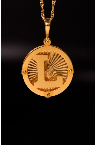 L HARF KOLYE UCU 22 AYAR A061572 L HARF KOLYE UCU 22 AYAR A061572