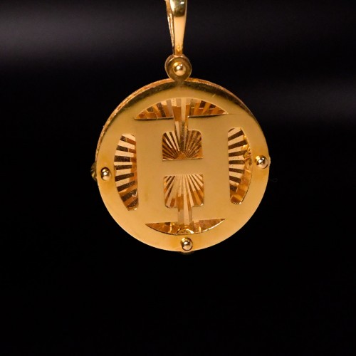 H HARF KOLYE UCU 22 AYAR A061574 H HARF KOLYE UCU 22 AYAR A061574