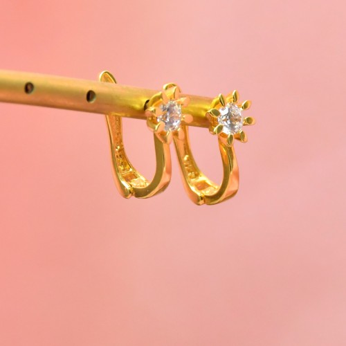 TEKTAŞ KÜPE 22 AYAR A061674 TEKTAŞ KÜPE 22 AYAR A061674