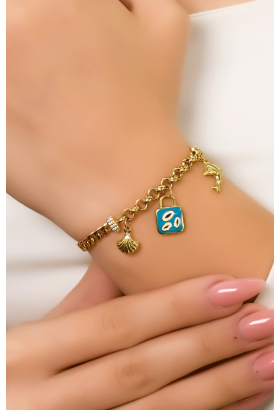 MODERN TARZ BİLEKLİK 14 AYAR A061984