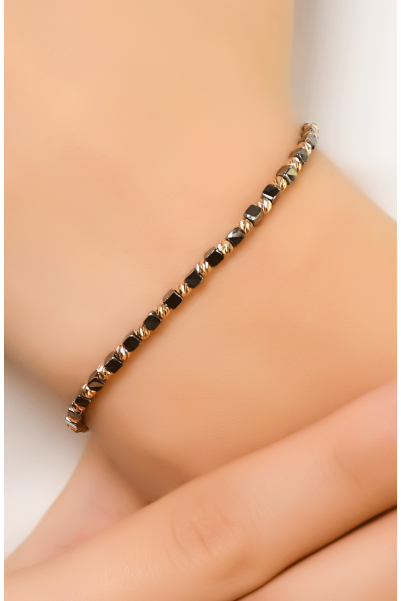 DORİKALI KÜP BİLEKLİK 14 AYAR A063427 DORİKALI KÜP BİLEKLİK 14 AYAR A063427