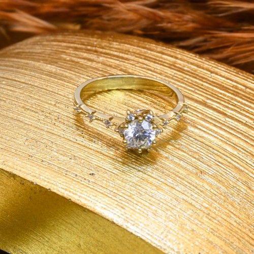 TEKTAŞ YÜZÜK 14 AYAR A063505 TEKTAŞ YÜZÜK 14 AYAR A063505