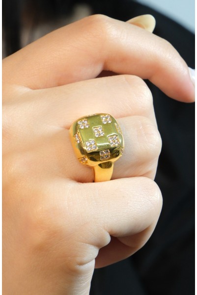 TAŞLI FANTAZİ YÜZÜK 22 AYAR A063797 TAŞLI FANTAZİ YÜZÜK 22 AYAR A063797