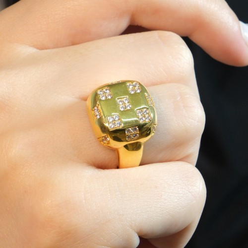 TAŞLI FANTAZİ YÜZÜK 22 AYAR A063797 TAŞLI FANTAZİ YÜZÜK 22 AYAR A063797