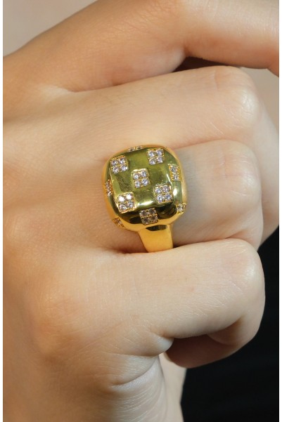 TAŞLI FANTAZİ YÜZÜK 22 AYAR A063797 TAŞLI FANTAZİ YÜZÜK 22 AYAR A063797