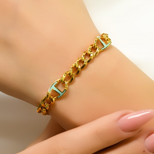 TASARIM ZİNCİR BİLEKLİK 22 AYAR A063900 TASARIM ZİNCİR BİLEKLİK 22 AYAR A063900