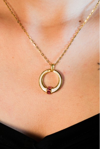 MİNELİ KOLYE 22 AYAR A064343 MİNELİ KOLYE 22 AYAR A064343