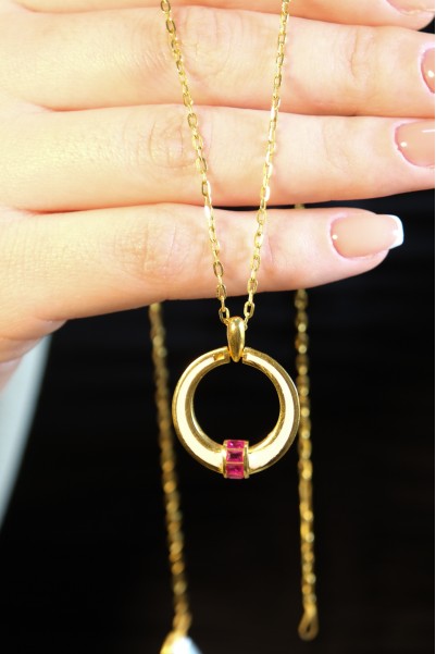 MİNELİ KOLYE 22 AYAR A064343 MİNELİ KOLYE 22 AYAR A064343