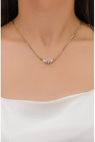 MİNELİ TASARIM KOLYE 14 AYAR A064543