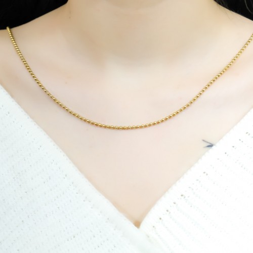 TOP ZİNCİR KOLYE 14 AYAR A064544 TOP ZİNCİR KOLYE 14 AYAR A064544