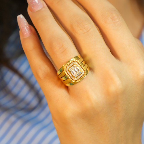 BAGET YÜZÜK 22 AYAR A064672 BAGET YÜZÜK 22 AYAR A064672