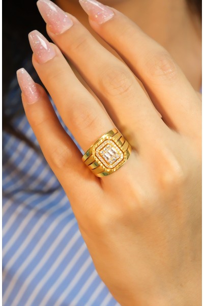 BAGET YÜZÜK 22 AYAR A064672