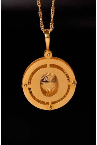 O HARF KOLYE UCU 22 AYAR A064939 O HARF KOLYE UCU 22 AYAR A064939