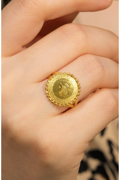 TUĞRALI YÜZÜK 22 AYAR A065152