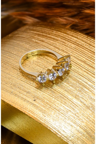 BEŞTAŞ YÜZÜK 14 AYAR A065263 BEŞTAŞ YÜZÜK 14 AYAR A065263