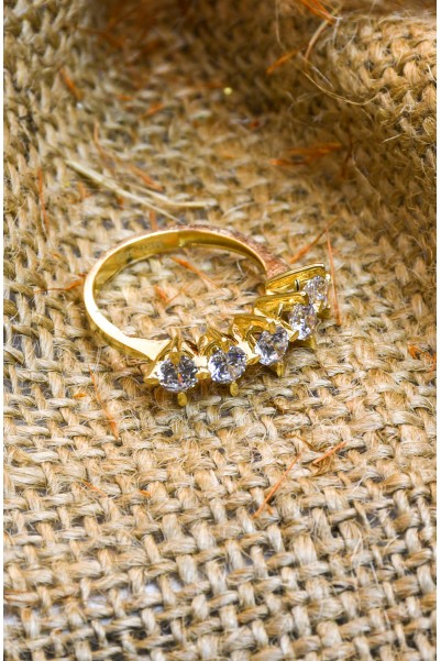 BEŞTAŞ YÜZÜK 14 AYAR A065263 BEŞTAŞ YÜZÜK 14 AYAR A065263