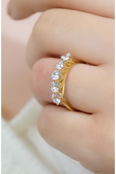 BEŞTAŞ YÜZÜK 14 AYAR A065269 BEŞTAŞ YÜZÜK 14 AYAR A065269