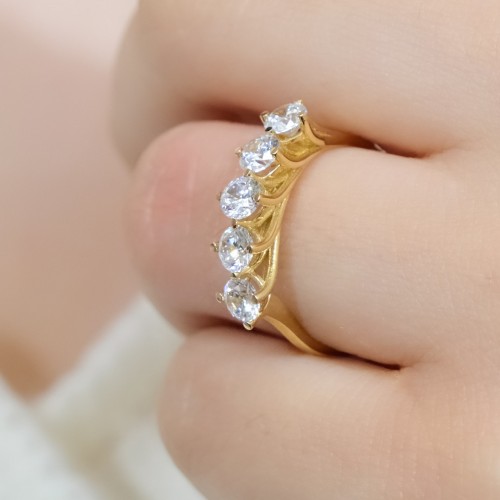 BEŞTAŞ YÜZÜK 14 AYAR A065269 BEŞTAŞ YÜZÜK 14 AYAR A065269