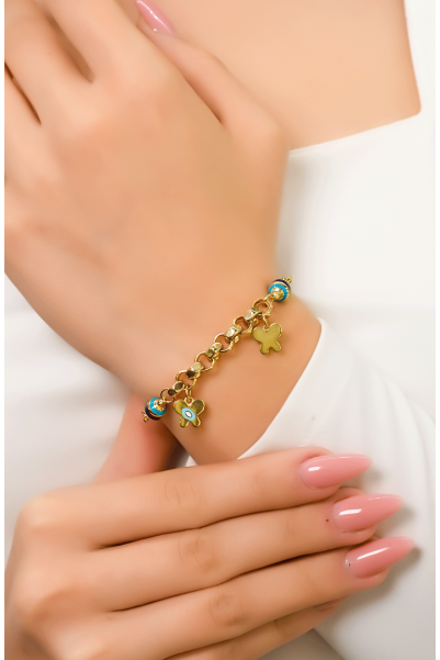 MODERN TARZ BİLEKLİK 14 AYAR A065727 MODERN TARZ BİLEKLİK 14 AYAR A065727