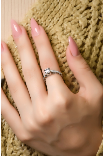 TEKTAŞ YÜZÜK 14 AYAR A065738