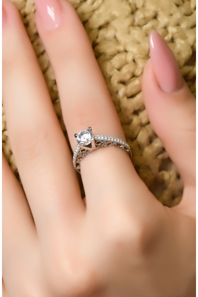 TEKTAŞ YÜZÜK 14 AYAR A065738