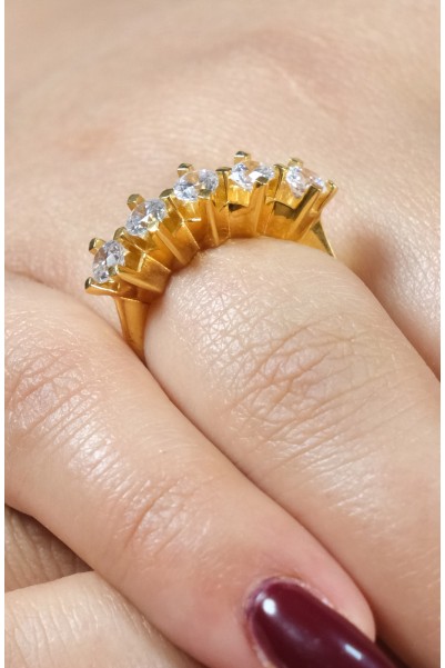 BEŞTAŞ YÜZÜK 22 AYAR A065872 BEŞTAŞ YÜZÜK 22 AYAR A065872