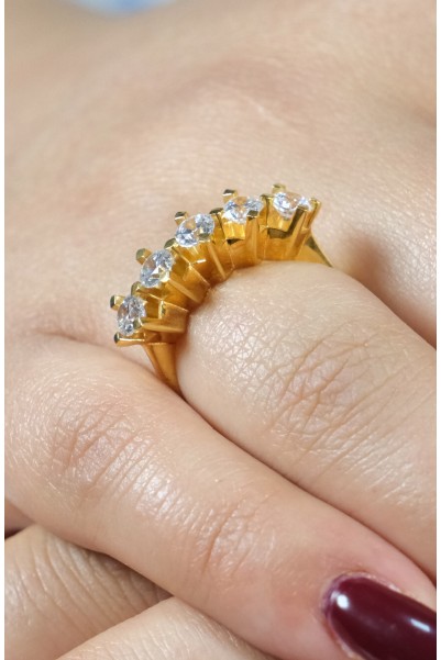 BEŞTAŞ YÜZÜK 22 AYAR A065872 BEŞTAŞ YÜZÜK 22 AYAR A065872