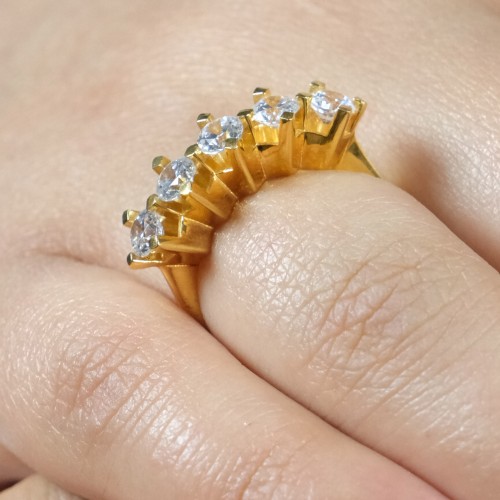 BEŞTAŞ YÜZÜK 22 AYAR A065872 BEŞTAŞ YÜZÜK 22 AYAR A065872