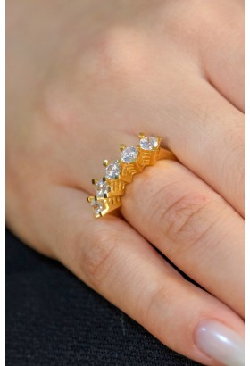 BEŞTAŞ YÜZÜK 22 AYAR A065916 BEŞTAŞ YÜZÜK 22 AYAR A065916