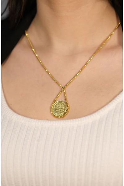 REŞATLI DORİKA KOLYE 22 AYAR A065949