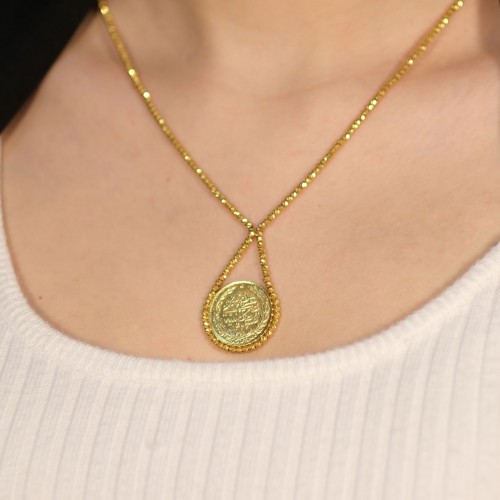 REŞATLI DORİKA KOLYE 22 AYAR A065949