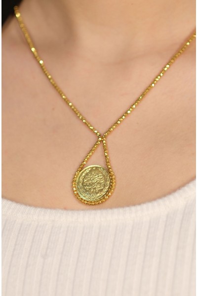 REŞATLI DORİKA KOLYE 22 AYAR A065949