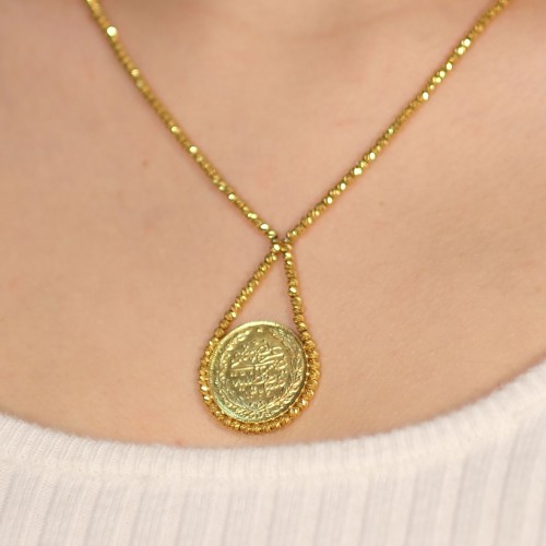 REŞATLI DORİKA KOLYE 22 AYAR A065949