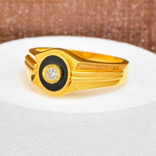 TAŞLI ERKEK YÜZÜK 22 AYAR A066002 TAŞLI ERKEK YÜZÜK 22 AYAR A066002