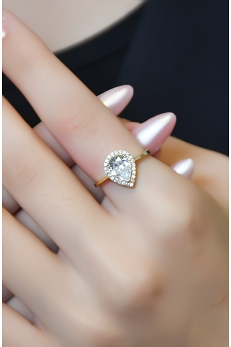 DAMLA MODEL YÜZÜK 14 AYAR A066358