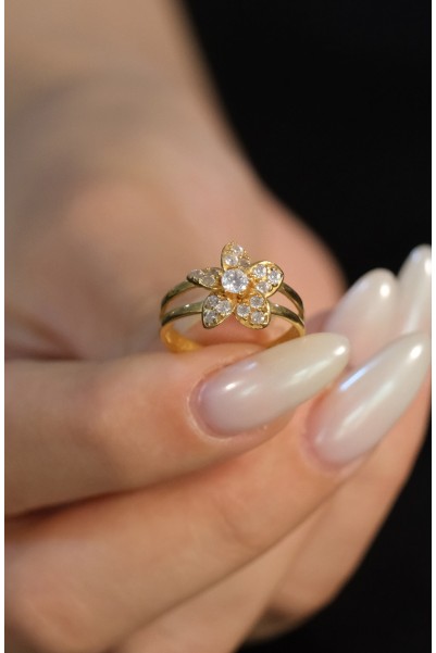 ÇİÇEK MODEL YÜZÜK 22 AYAR A067116 ÇİÇEK MODEL YÜZÜK 22 AYAR A067116