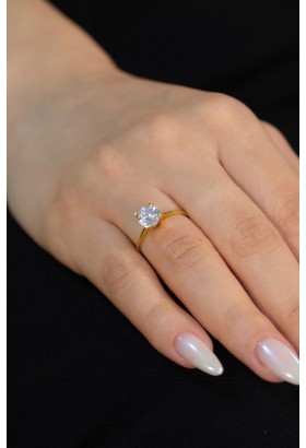 TEKTAŞ YÜZÜK 22 AYAR A067209 TEKTAŞ YÜZÜK 22 AYAR A067209