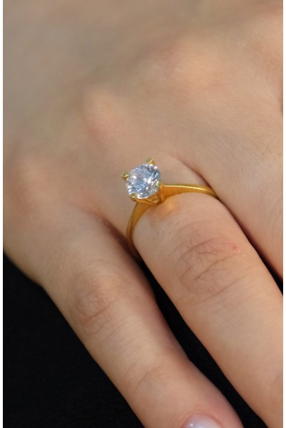 TEKTAŞ YÜZÜK 22 AYAR A067250