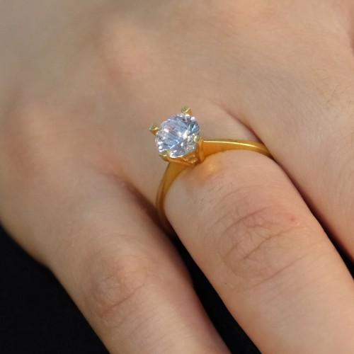 TEKTAŞ YÜZÜK 22 AYAR A067250 TEKTAŞ YÜZÜK 22 AYAR A067250