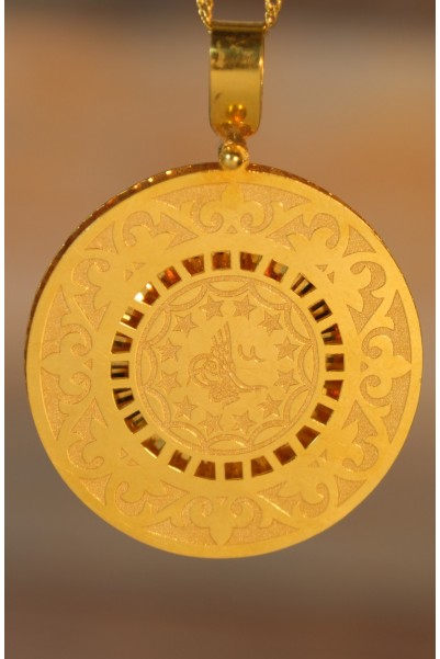 TUĞRA MOTİFLİ KOLYE UCU 22 AYAR A067423 TUĞRA MOTİFLİ KOLYE UCU 22 AYAR A067423