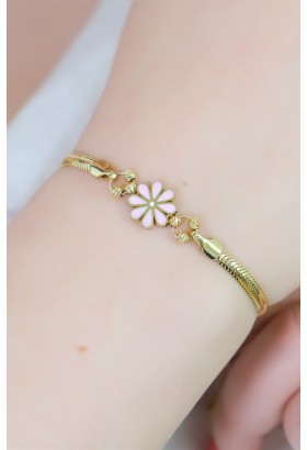 PAPATYA BALIK SIRTI BİLEKLİK 14 AYAR A067802 PAPATYA BALIK SIRTI BİLEKLİK 14 AYAR A067802