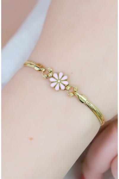 PAPATYA BALIK SIRTI BİLEKLİK 14 AYAR A067802 PAPATYA BALIK SIRTI BİLEKLİK 14 AYAR A067802