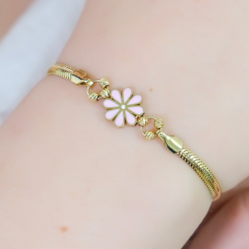 PAPATYA BALIK SIRTI BİLEKLİK 14 AYAR A067802 PAPATYA BALIK SIRTI BİLEKLİK 14 AYAR A067802