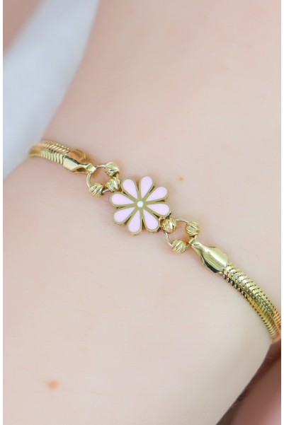 PAPATYA BALIK SIRTI BİLEKLİK 14 AYAR A067802 PAPATYA BALIK SIRTI BİLEKLİK 14 AYAR A067802