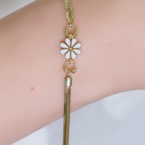 PAPATYA BALIK SIRTI BİLEKLİK 14 AYAR A067804 PAPATYA BALIK SIRTI BİLEKLİK 14 AYAR A067804